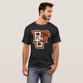 T-shirt Bowling Green BGSU Falcons Distressed Primary (Devant entier)