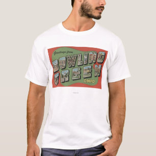T-shirt Bowling Green, Ohio - grandes scènes de lettre
