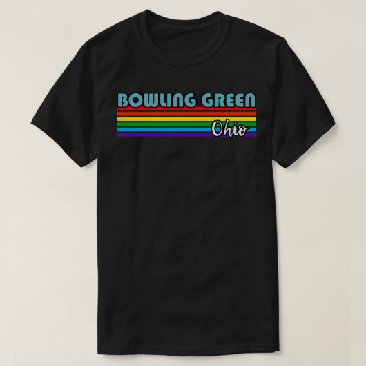 T-shirt Bowling Green Ohio Pride Bowling Green LGBT Cadeau (Design devant)