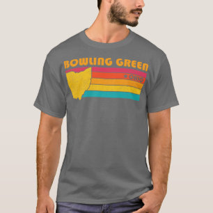 T-shirt Bowling Green Ohio Vintage Souvenir dénudé