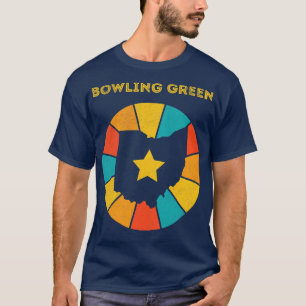 T-shirt Bowling Green Ohio Vintage Souvenir désossé 1