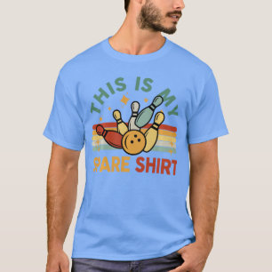T-shirt Bowling Hommes Femmes Drôle BowlingC'est ma réserv