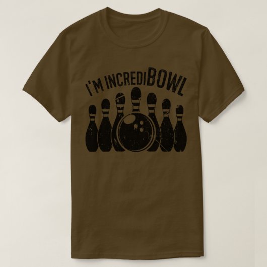 T-shirt Bowling Jersey Hommes Spare Bowling (Design devant)