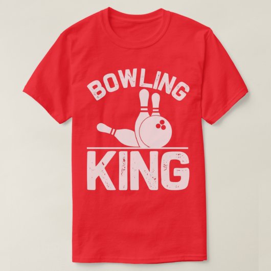 T-shirt Bowling King (Design devant)