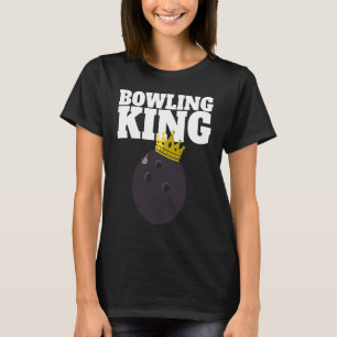 T-shirt Bowling King drôle Bowling King