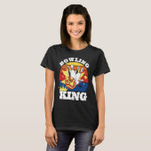 T-shirt Bowling King Evolution of Man Bowling (Devant entier)