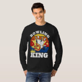 T-shirt Bowling King Evolution of Man Bowling (Devant entier)