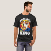 T-shirt Bowling King Evolution of Man Bowling (Devant entier)