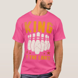 T-shirt Bowling King Of The Lanes T