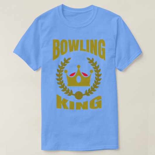 T-shirt Bowling King T (Design devant)