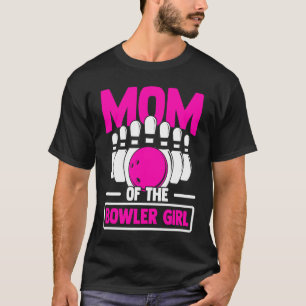 T-shirt Bowling Maman Pin Bowler Strike Bowling Team Bowli