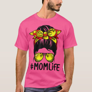 T-shirt Bowling Messy Bun Fier Maman Baseball Scarf Sunsha