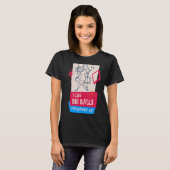 T-shirt Bowling moderne du milieu du siècle rétro (Devant entier)