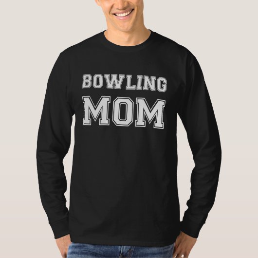 T-shirt Bowling Mom Funny Bowling Lovers  Womens Bowler (Devant)
