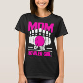 T-shirt Bowling Mom Pin Bowler Strike Bowling Team Bowling (Devant)