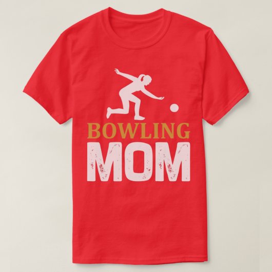 T-shirt Bowling MOM T (Design devant)