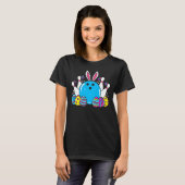 T-shirt Bowling Oeufs De Pâques Oeuf De Lapin 2020 Pour Le (Devant entier)