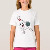 T-shirt Bowling pin Bowling (Devant)