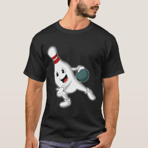 T-shirt Bowling pin Bowling