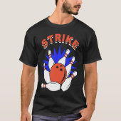 T-shirt bowling player bowler bowling game bowling (Devant)