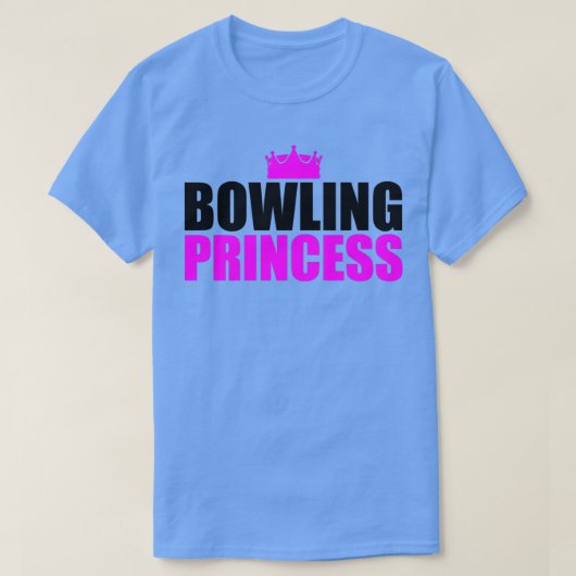 T-shirt Bowling Princess (Design devant)