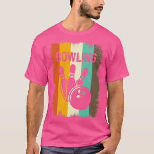 T-shirt Bowling rétro vintage T