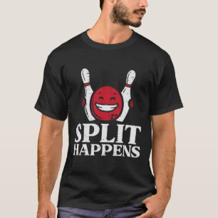 T-shirt Bowling Split se passe drôle Humour Bowler Team Ho