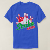 T-shirt Bowling Strike Master Bowling Lots (Design devant)
