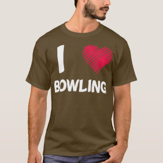 T-shirt Bowling Strike Skittts Pin Bowling Hall Spare 4