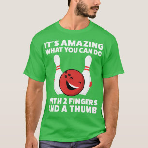 T-shirt Bowling T Drôle Pour Hommes T