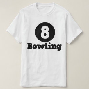 T-shirt Bowling Team, Bowler Pin Humour