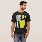 T-shirt Bowling Team Patriotic Bowling (Devant entier)