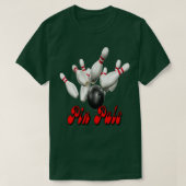 T-shirt Bowling Team Pin Pals (Design devant)
