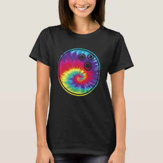 T-shirt Bowling Tie Dye Rainbow Kids Boys Teenage Men Girl