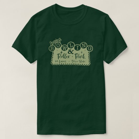 T-shirt Bowling Vintage Rétro (Design devant)