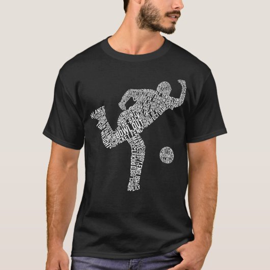 T-shirt Bowling Word Art, Bowler Typographie (Devant)