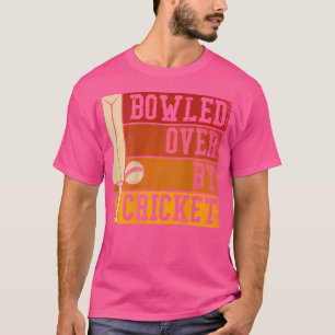 T-shirt Bowover Par Cricket Backprint Cricket