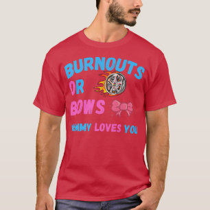 T-shirt Bows Ou Burnouts Maman Vous Aime Genre Révéler Béb