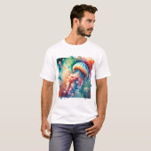 T-shirt Box Jellyfish 050824AREF128 - Watercolor (Devant entier)