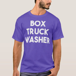 T-shirt Box Truck Washer