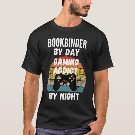 T-shirt Boxbinet Par Jour Addict De Jeu Par Nuit (Devant)