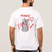 T-SHIRT BOXCUTTER MANIAKS (Dos)