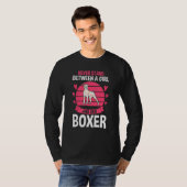 T-shirt Boxe allemande de chien (Devant entier)