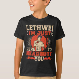 T-shirt Boxe Birmane Headbutt Lethwei Art De Formation De 