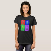 T-shirt Boxe Box Boxeur Pop Art (Devant entier)