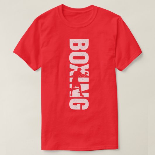 T-shirt Boxe Boxe Vintage 1 (Design devant)