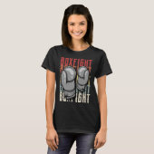 T-shirt Boxe Canvas Sparring Match Coach (Devant entier)