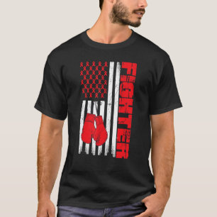 T-shirt Boxe de combat, Boxe de tir américain, Boxe de tir