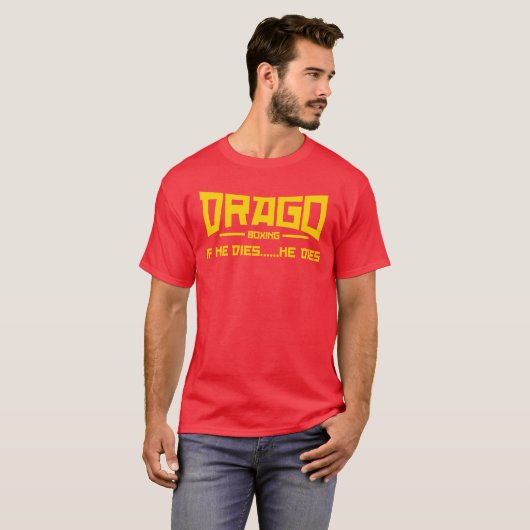 T-shirt Boxe de Drago (Devant entier)