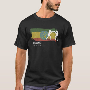 T-shirt Boxe de femmes Éthiopie Combat Sports Boxin